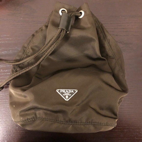 prada nylon drawstring bag